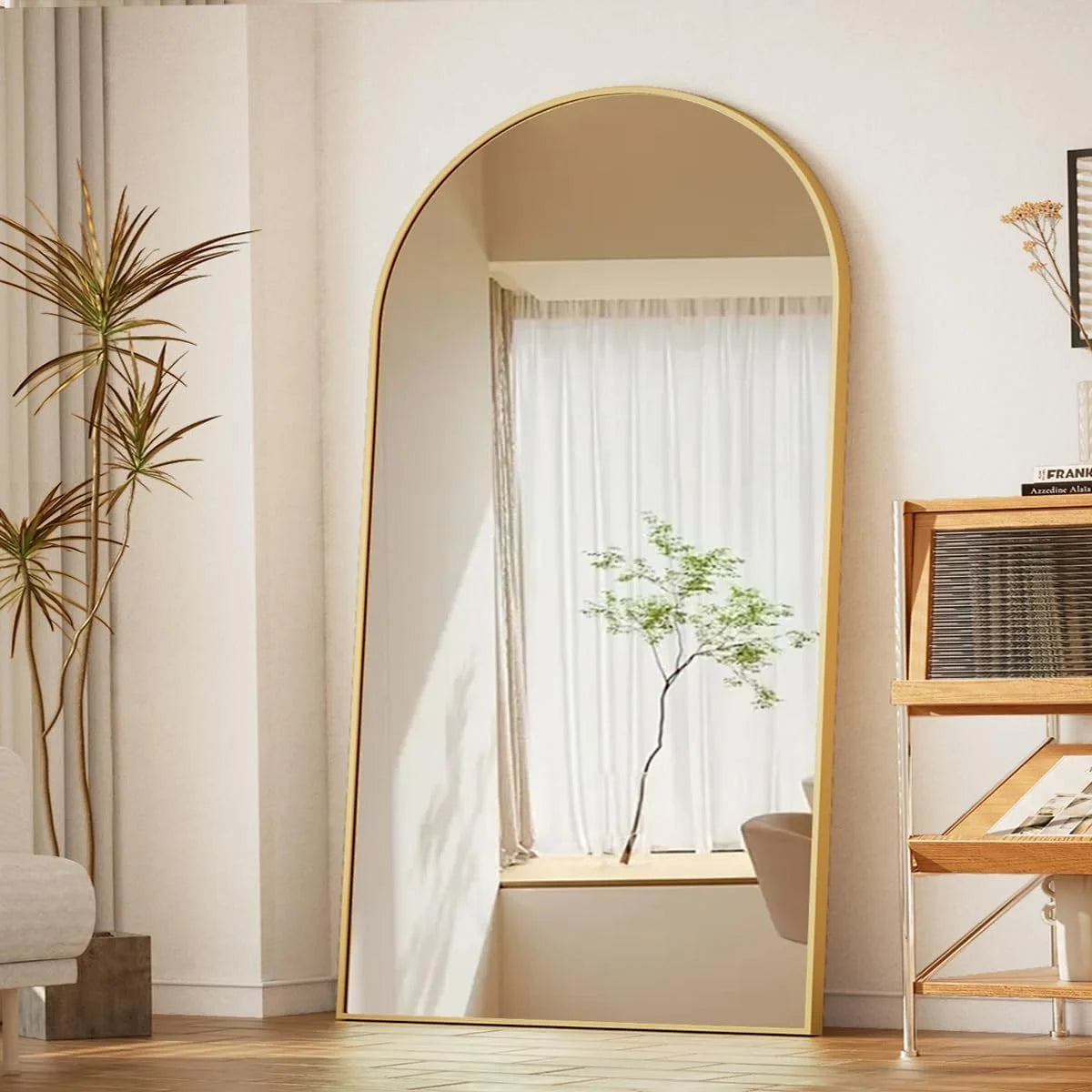 Oversized Arched Full Length Mirror