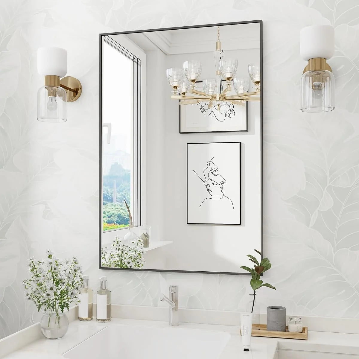 Rectangular Wall Mirror