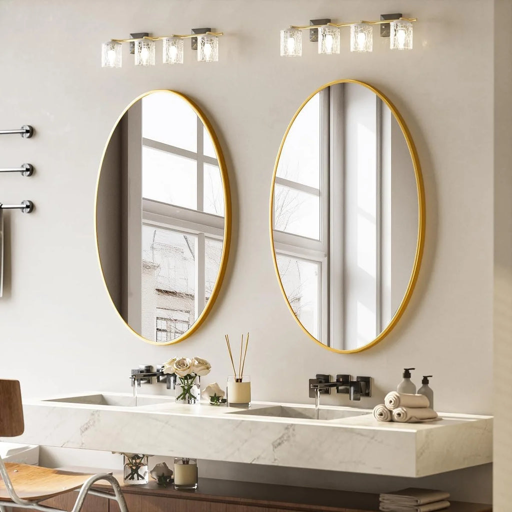 HD Oval Wall Mirror
