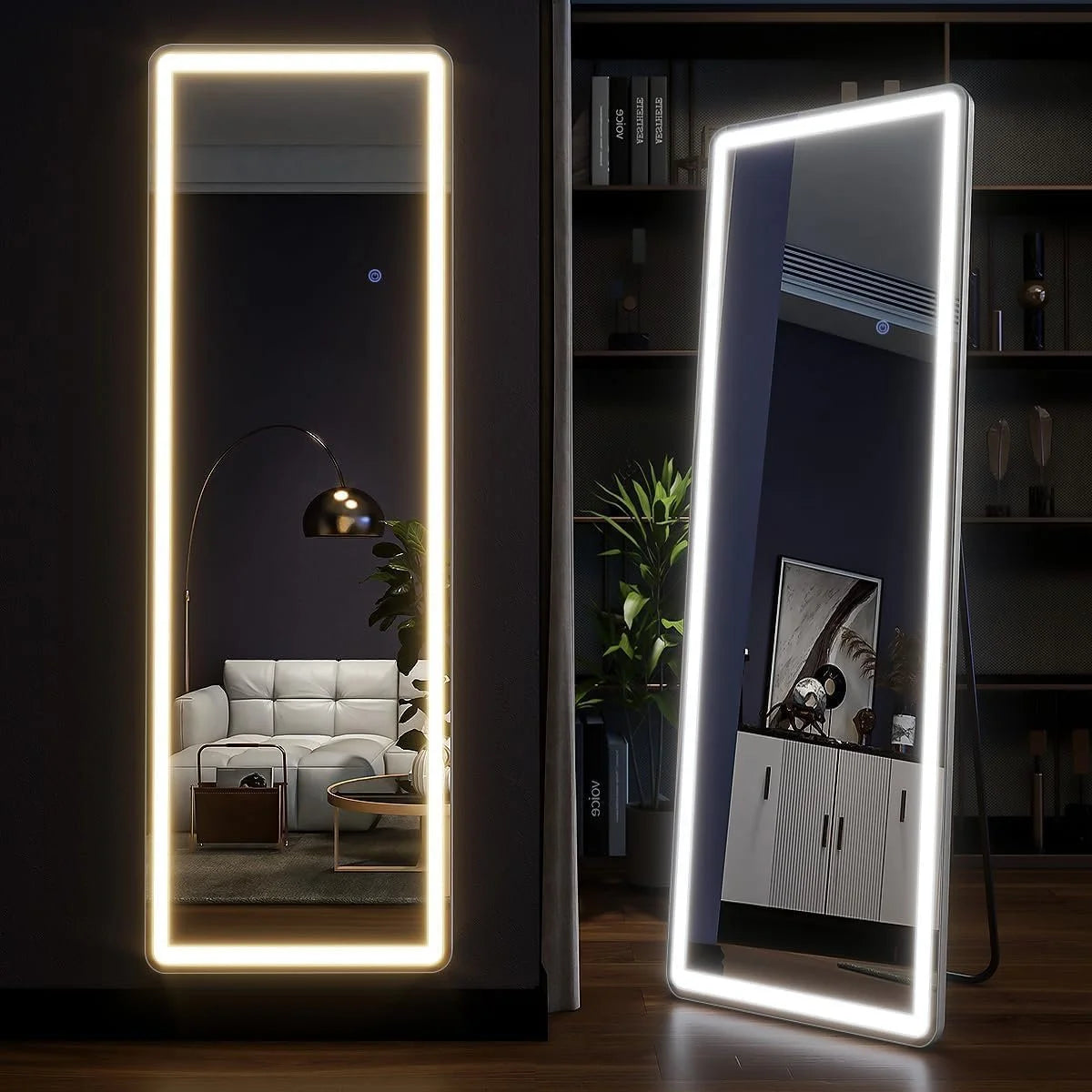 HD LED Full Length Mirror