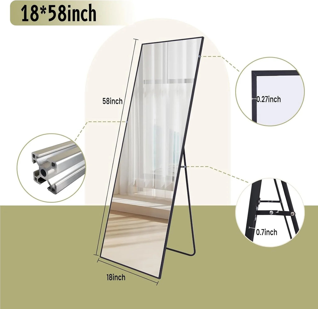 Full Length Mirror with Stand