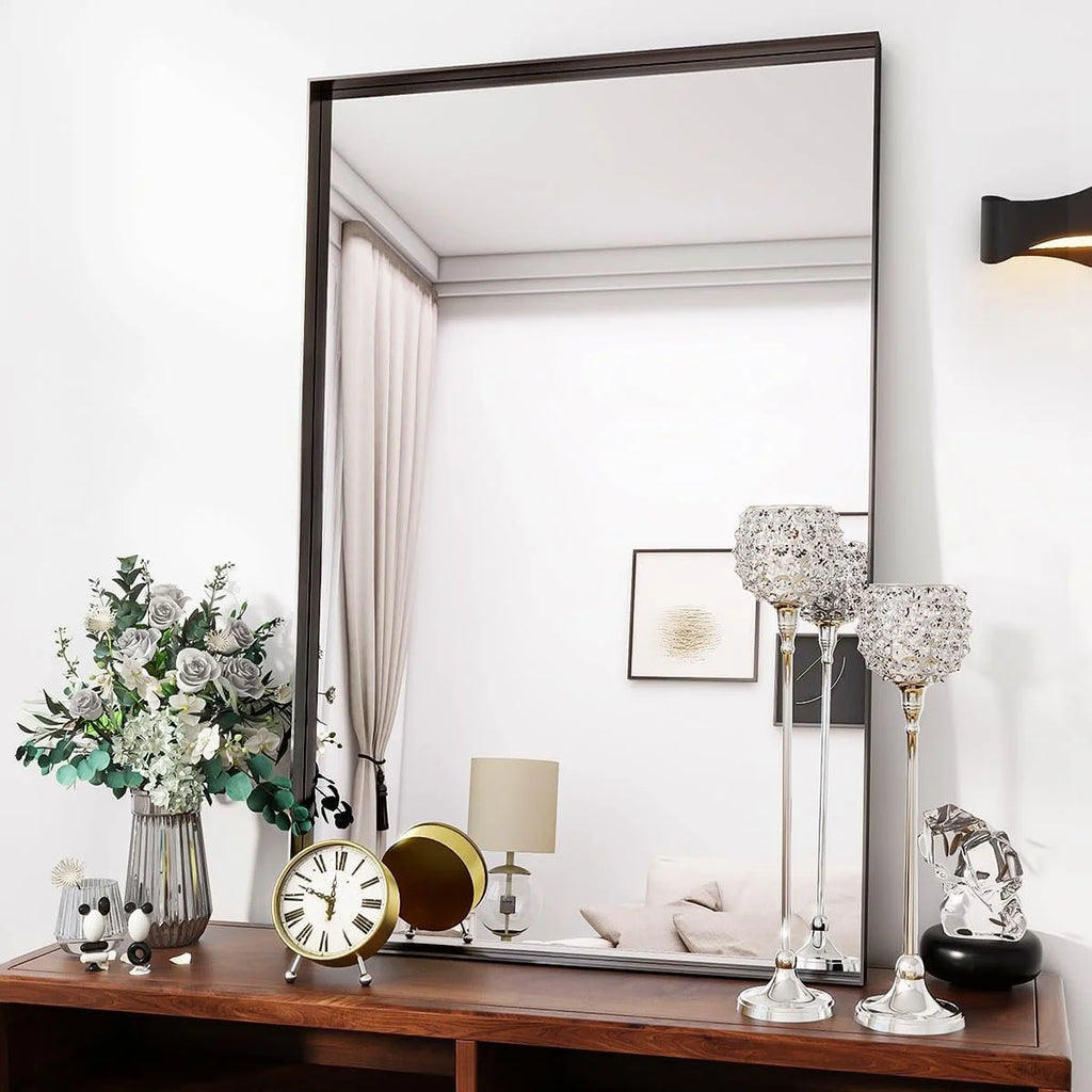 Wall Mounted Metal Frame Mirror