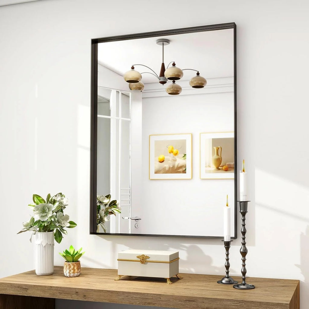Wall Mounted Metal Frame Mirror
