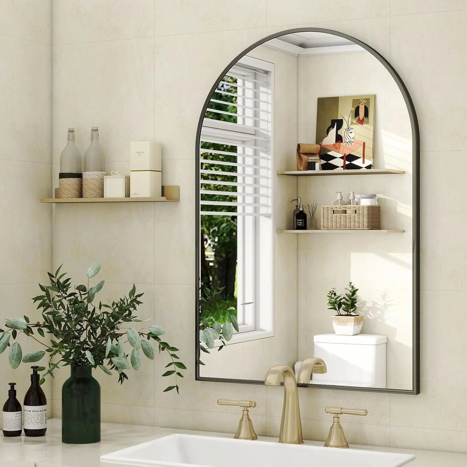 Aluminum Alloy Frame Wall Mirror