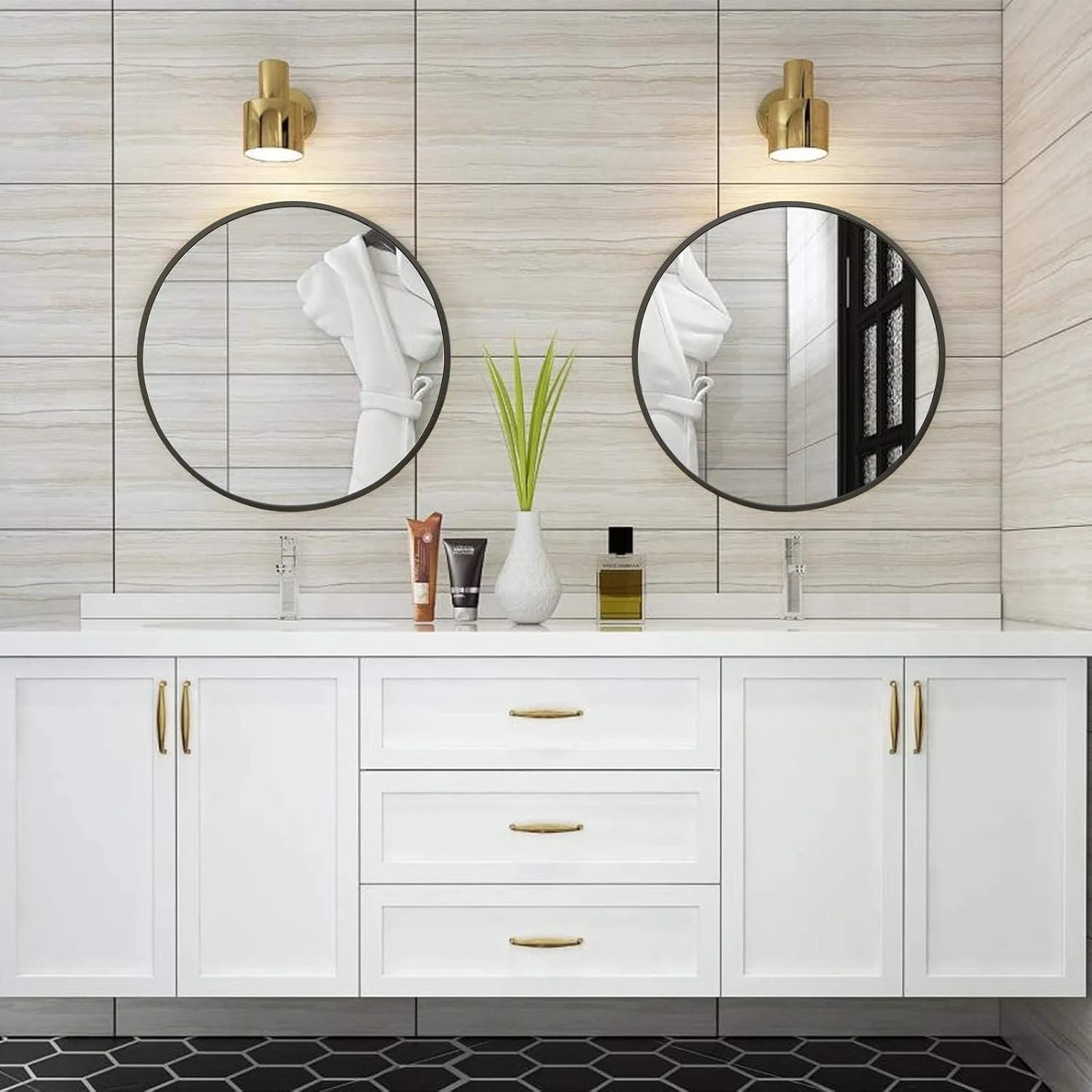 18"-Round Vanity Mirror