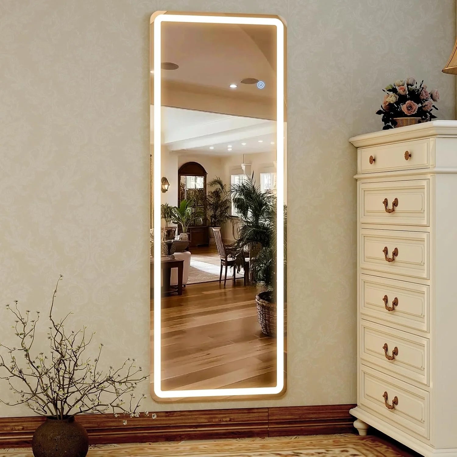 HD LED Full Length Mirror