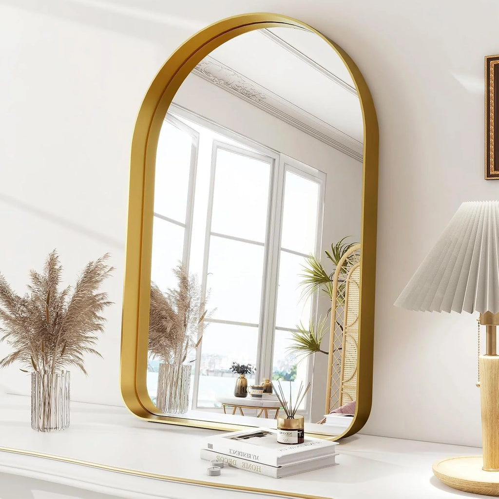 Modern Wall Mirror with Rounded Corners