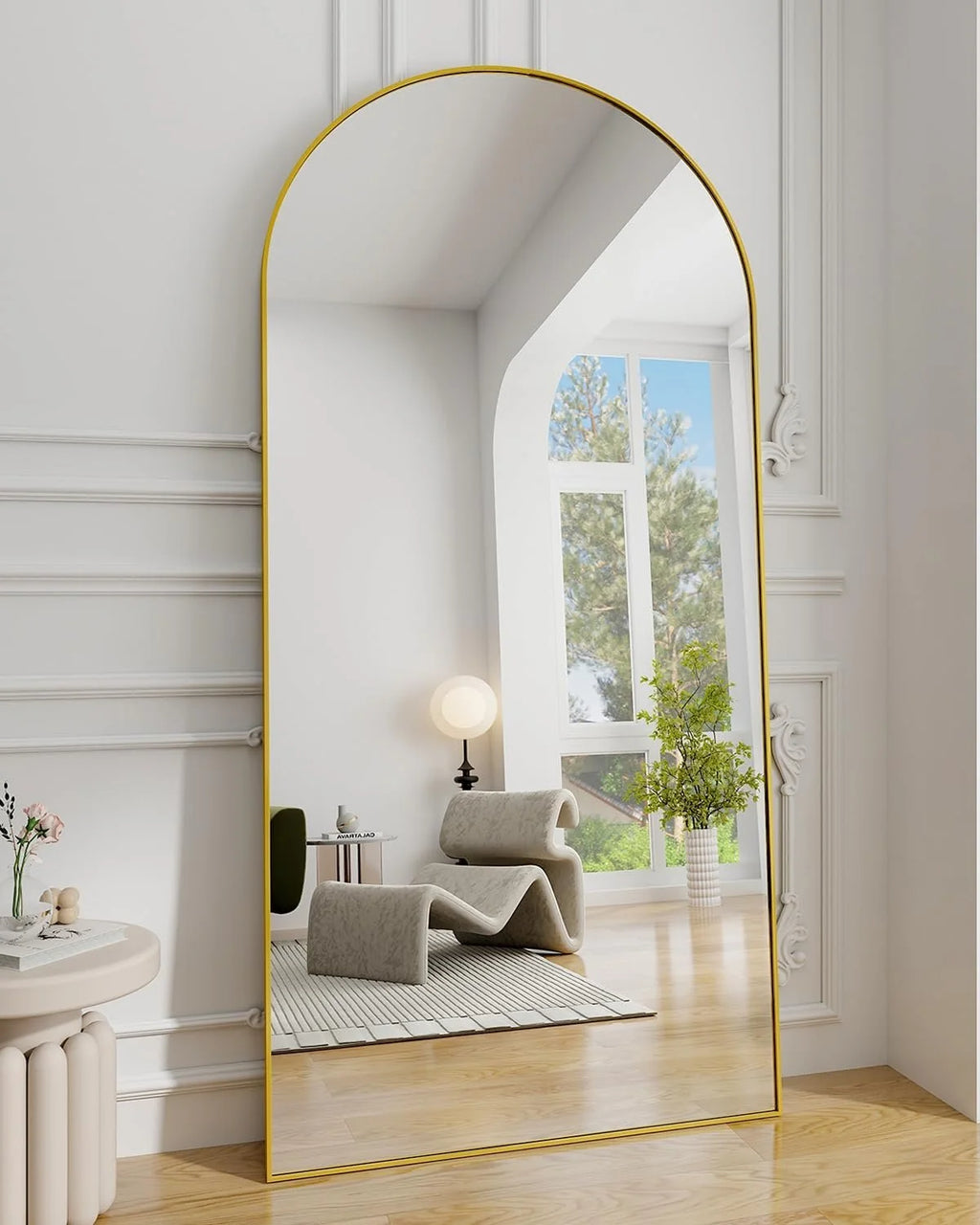 Oversized Arched Full Length Mirror