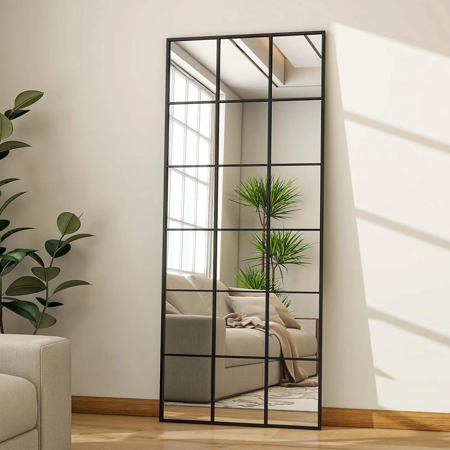 Grid Full Length Mirror