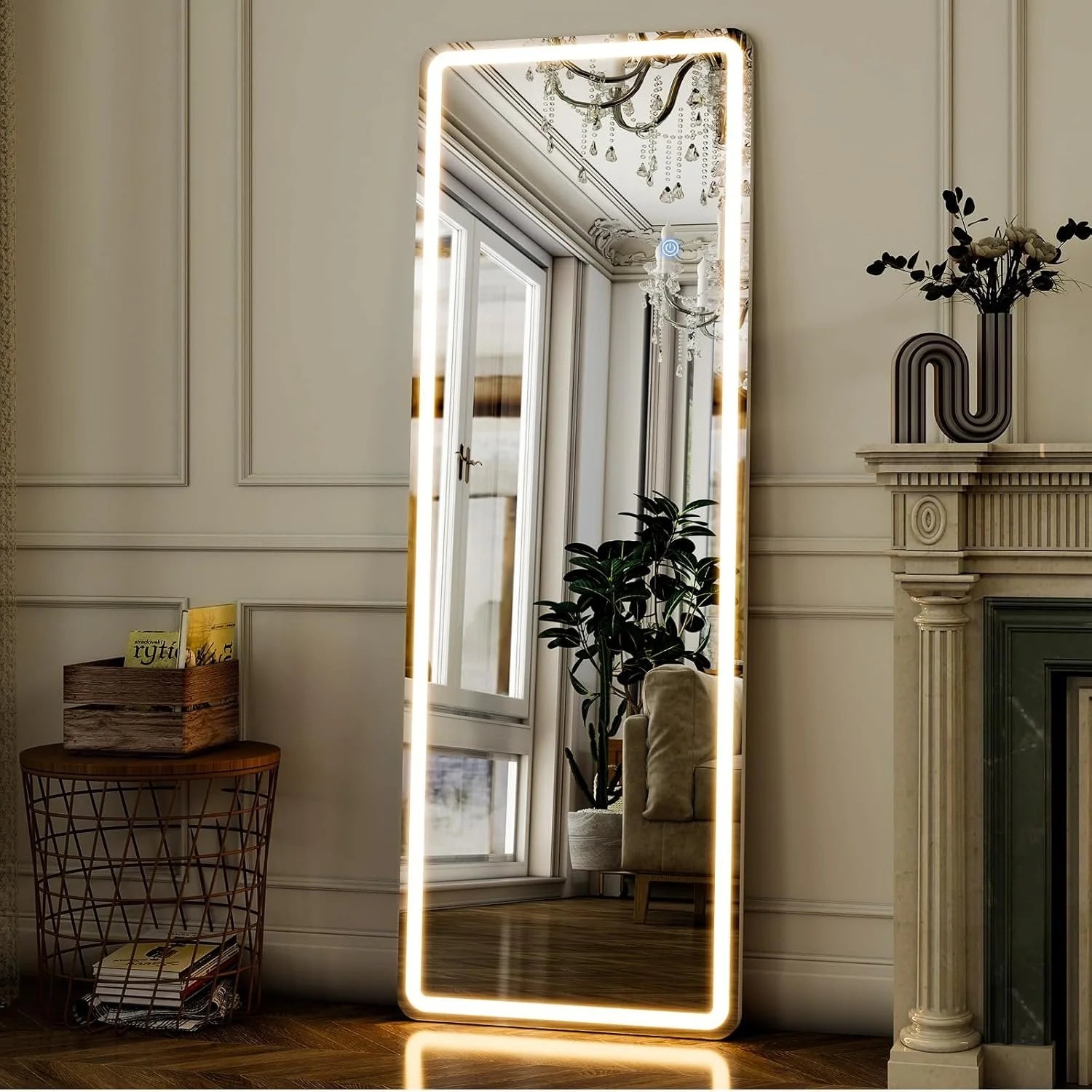 HD LED Full Length Mirror