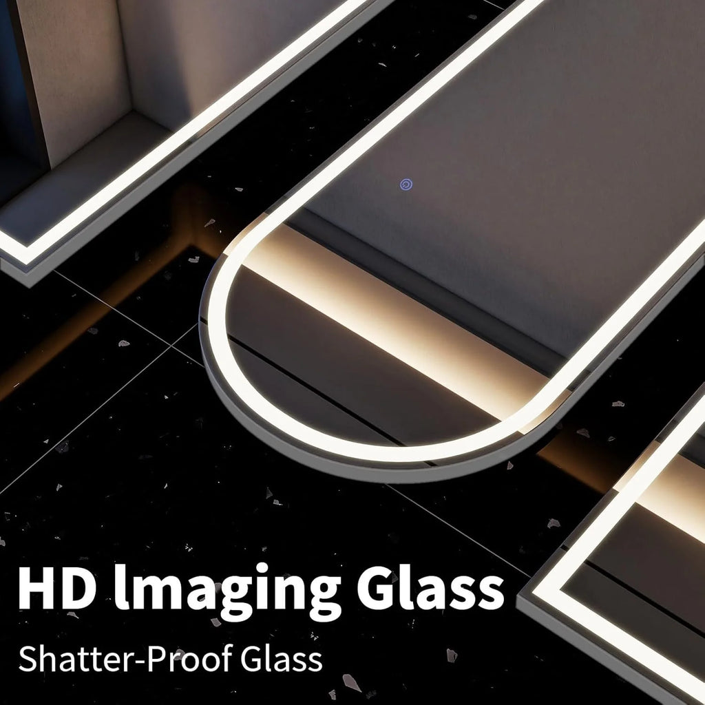 Arched LED Full Length Mirror