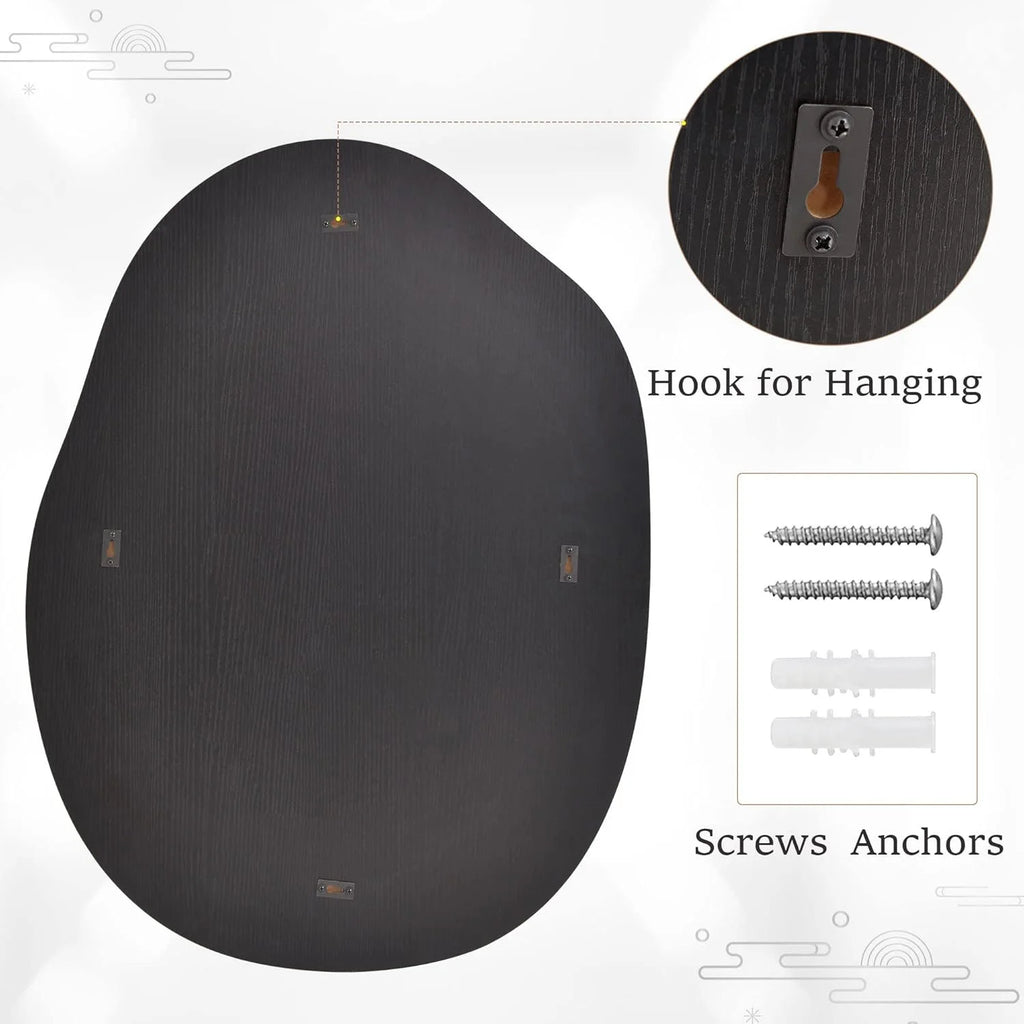 Irregular Shaped Bathroom Mirror