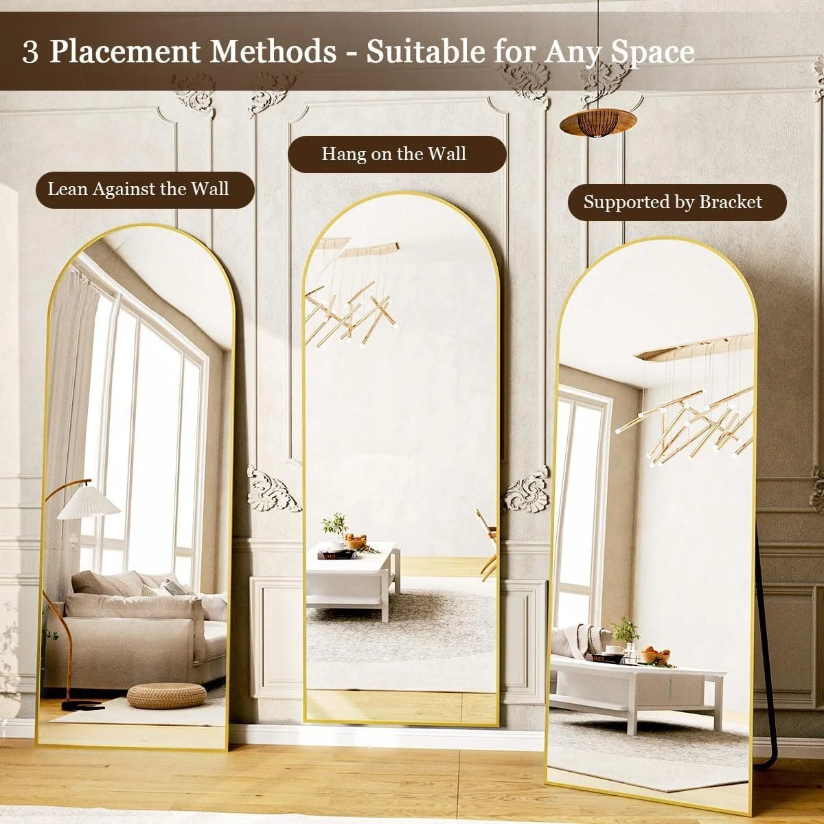 HD Arched Full Length Mirror
