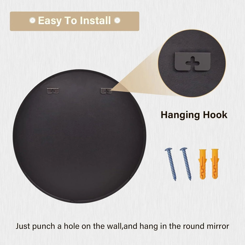 HD Bathroom Round Mirror