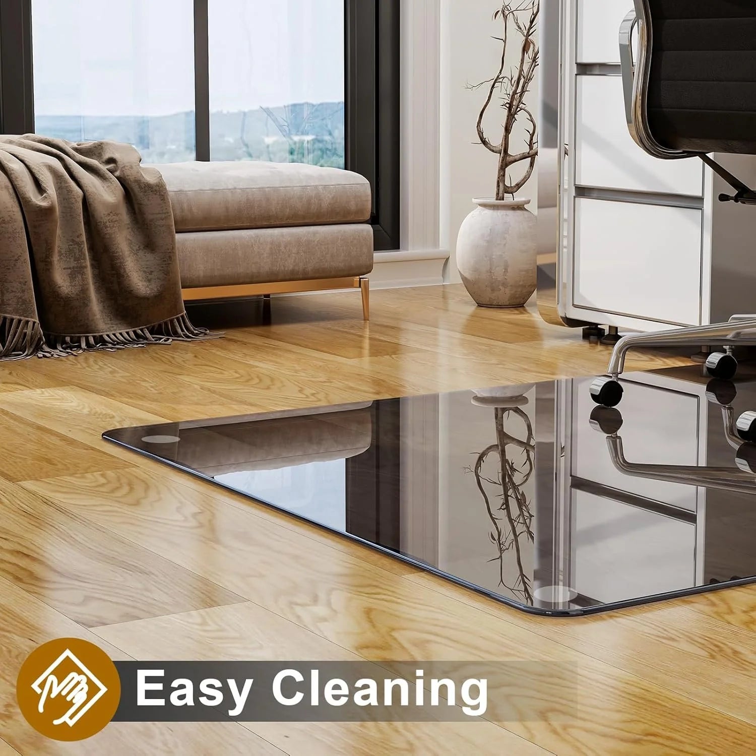 Tempered Glass Floor Mat