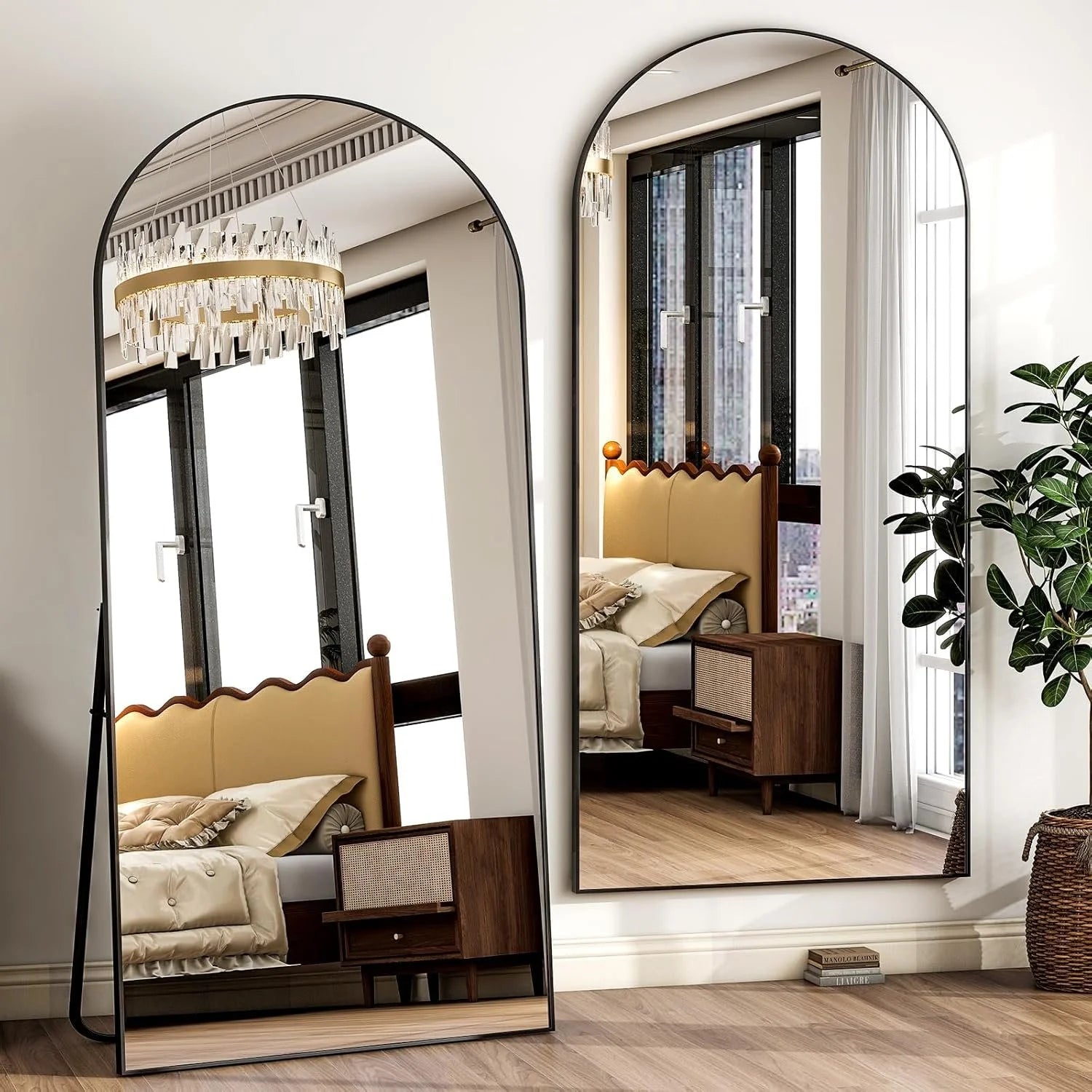 Oversized Arched Full Length Mirror