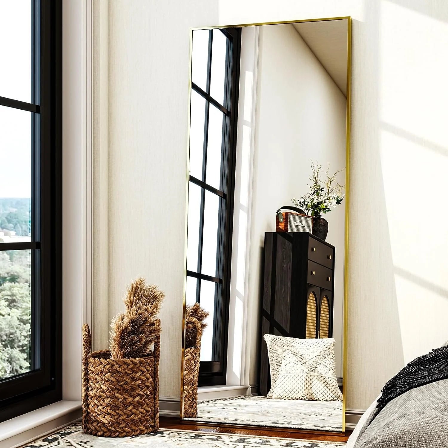 Full Length Mirror with Stand