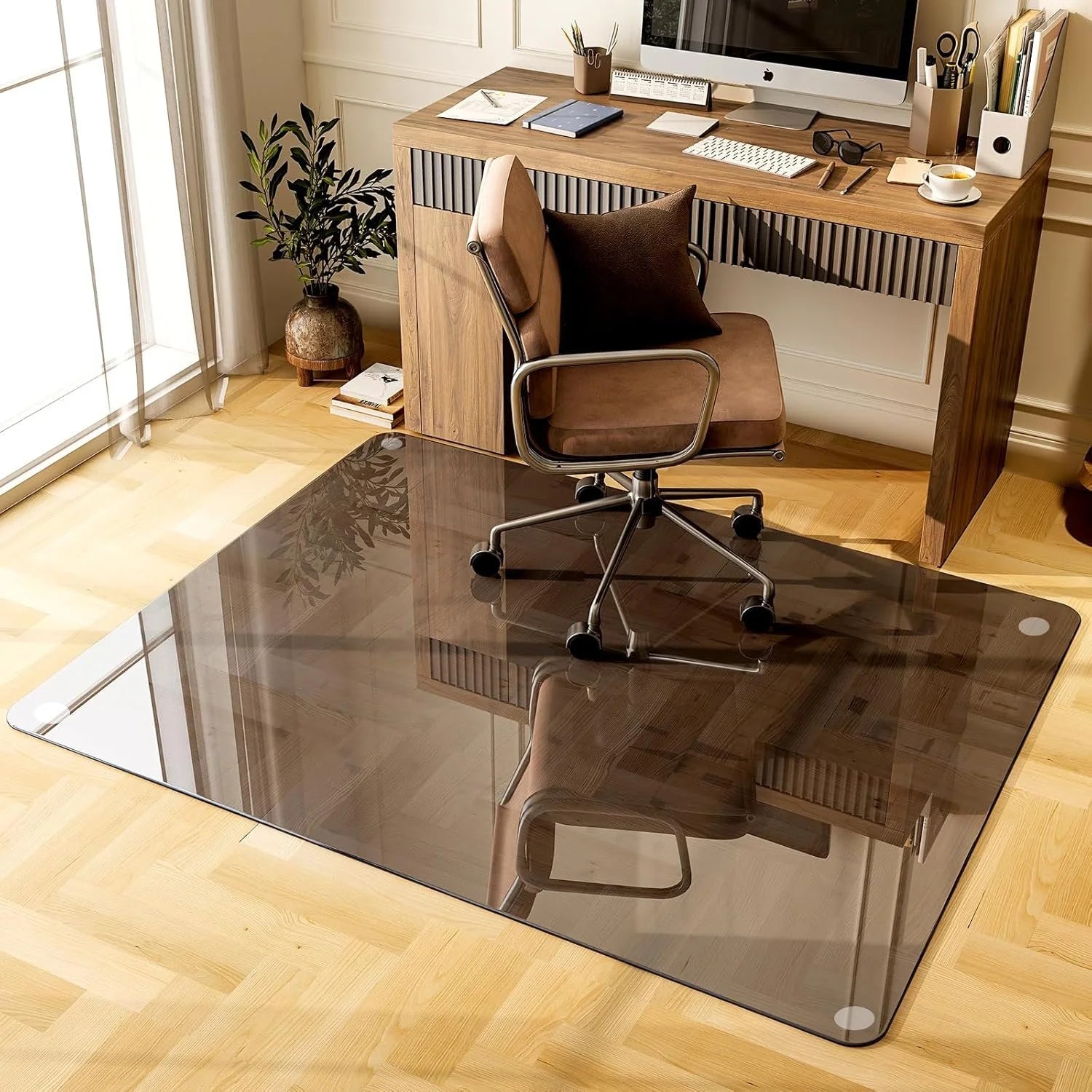 Tempered Glass Floor Mat