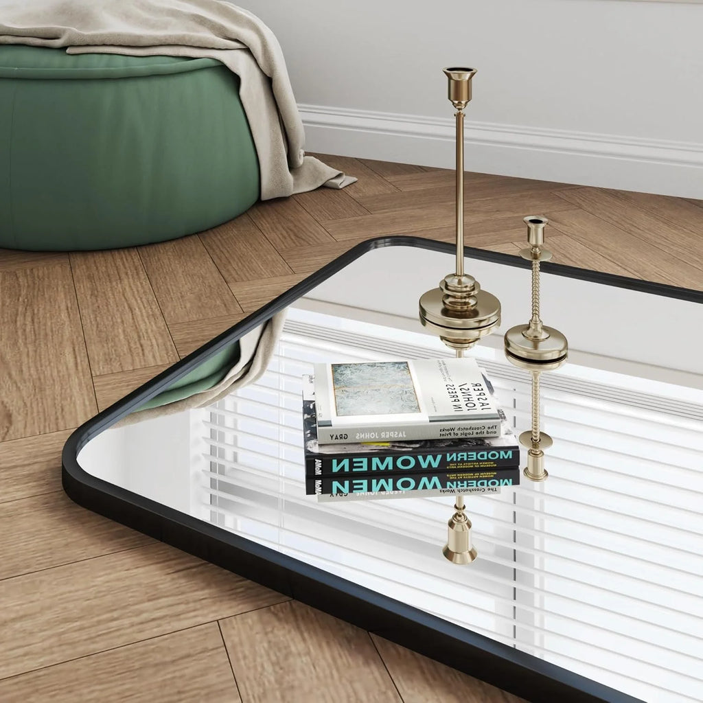 Wall Mirror with Rounded Corners