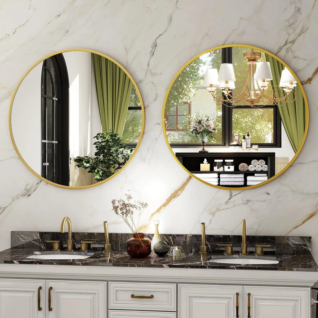 HD Bathroom Round Mirror