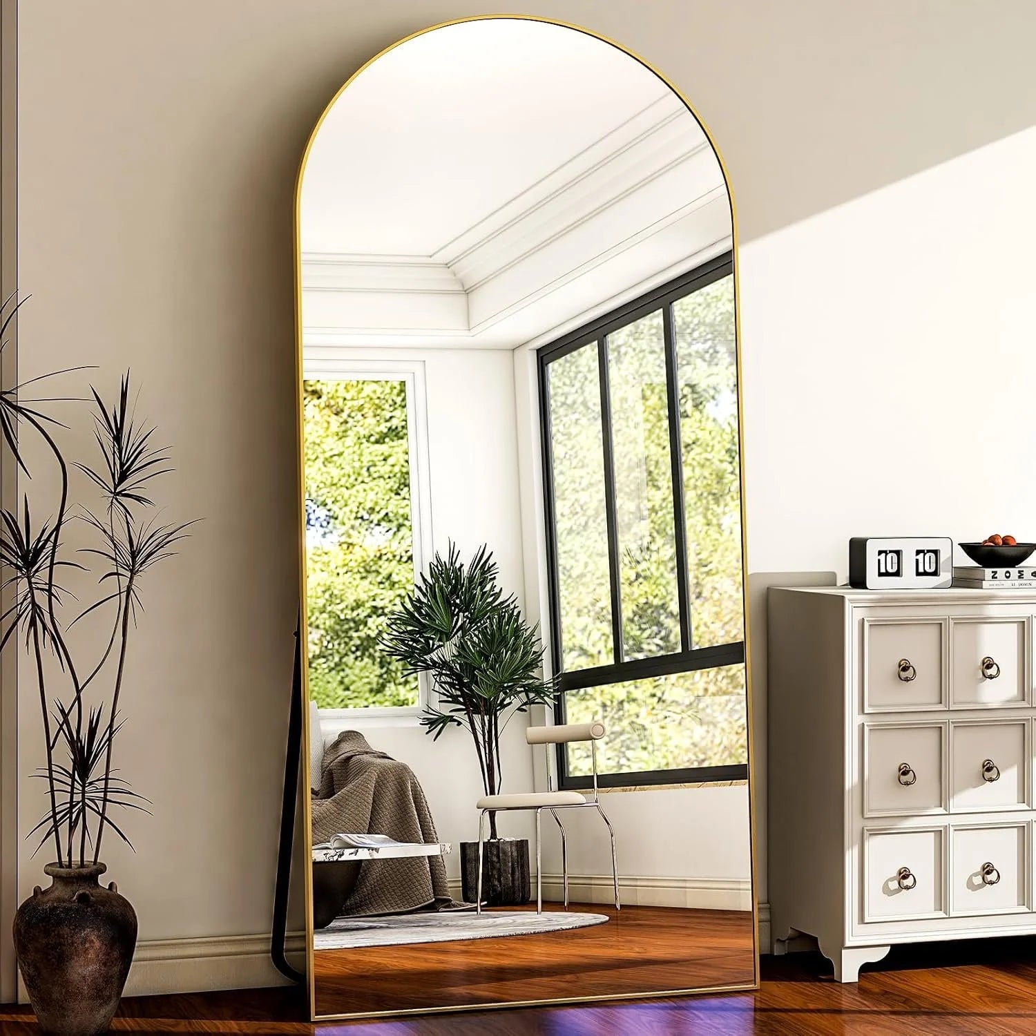 Oversized Arched Full Length Mirror