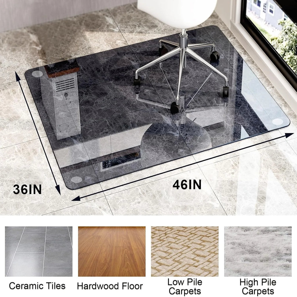 Tempered Glass Floor Mat