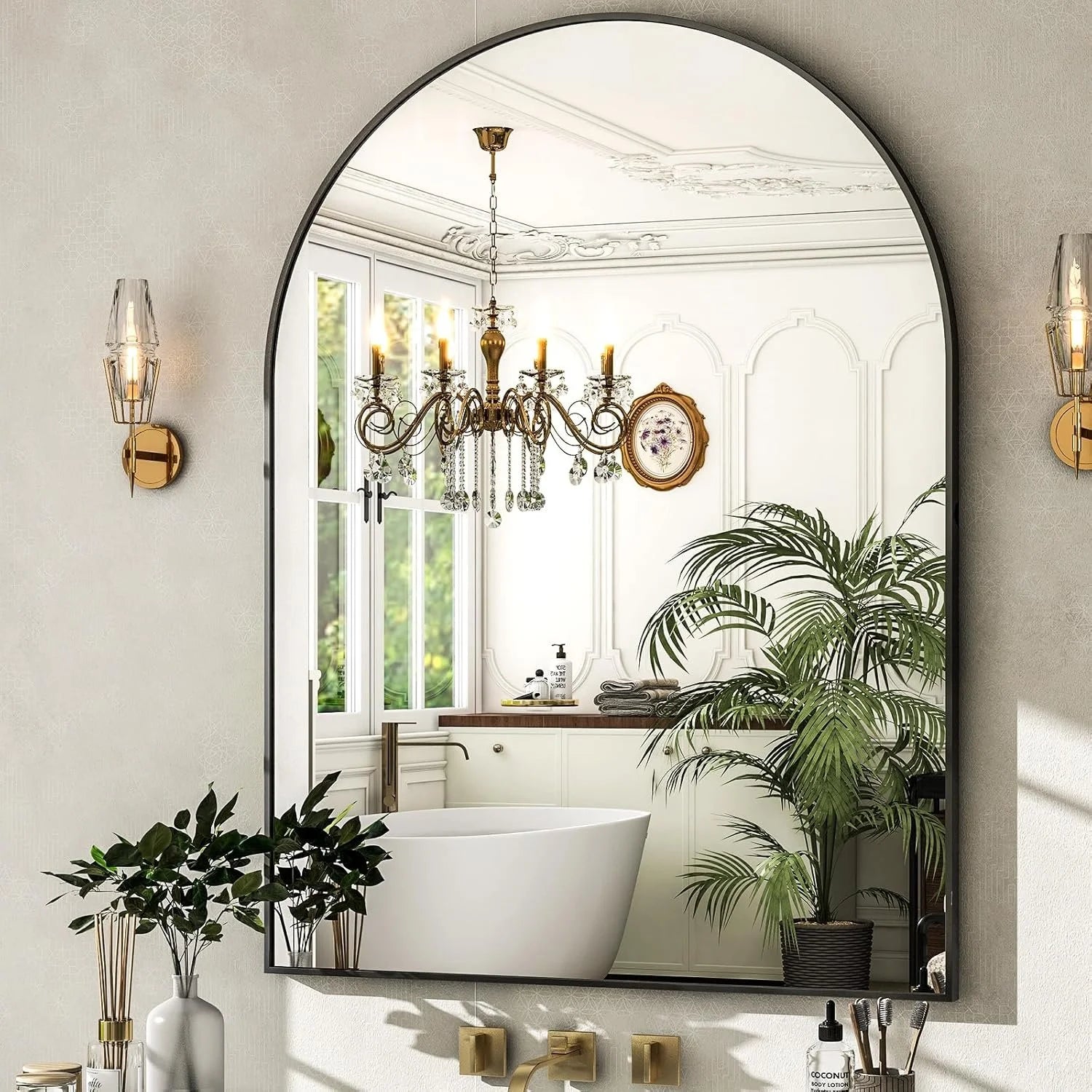Arched Bathroom Mirror