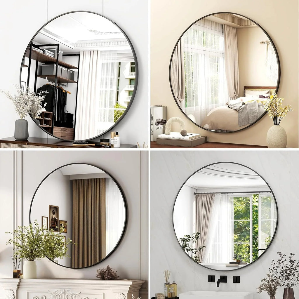 HD Bathroom Round Mirror