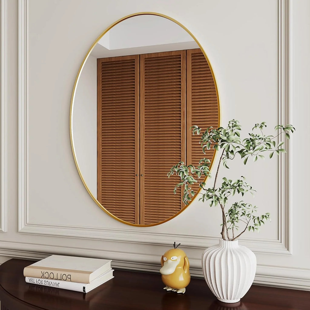 HD Oval Wall Mirror