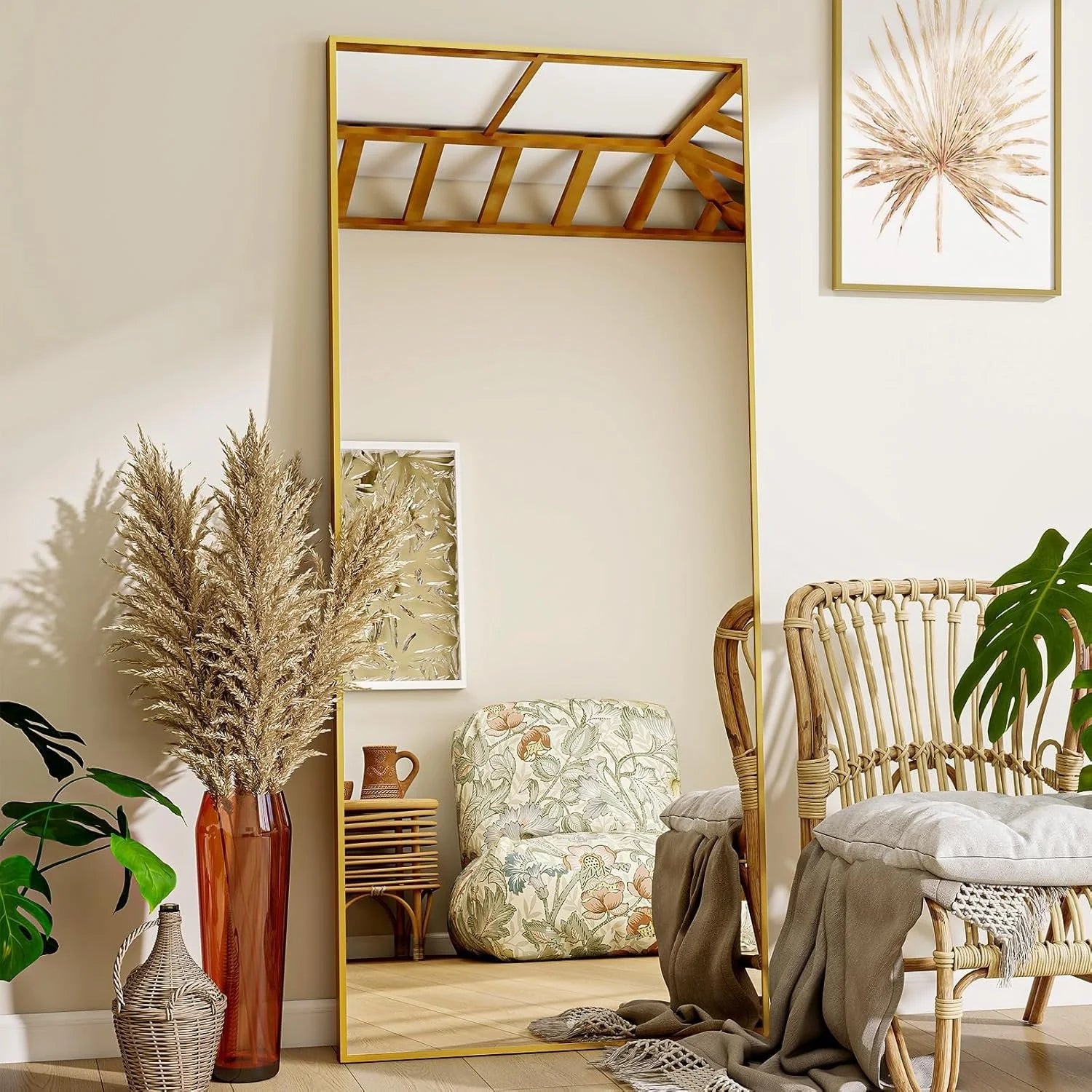 Full Length Mirror with Stand